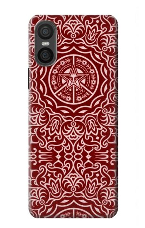 S3556 Yen Pattern Case Cover Custodia per Sony Xperia 10 VI