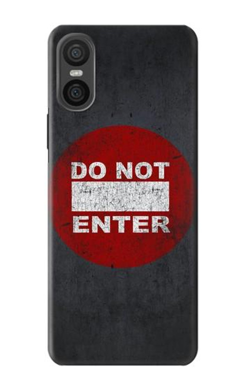 S3683 Do Not Enter Case Cover Custodia per Sony Xperia 10 VI