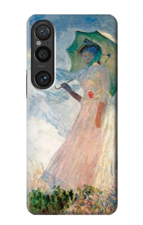 S0998 Claude Monet Woman with a Parasol Case Cover Custodia per Sony Xperia 1 VI S0998 Claude Monet Woman with a Parasol Case Cover Custodia per Sony Xperia 1 VI