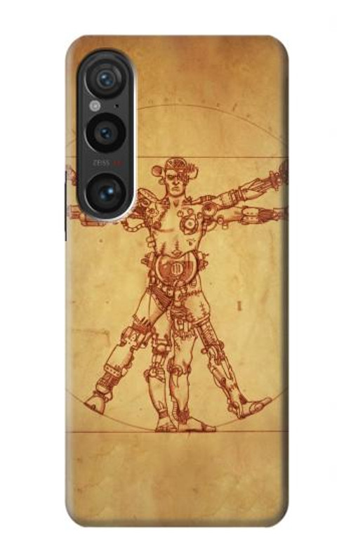 S1682 Steampunk Frankenstein Case Cover Custodia per Sony Xperia 1 VI S1682 Steampunk Frankenstein Case Cover Custodia per Sony Xperia 1 VI