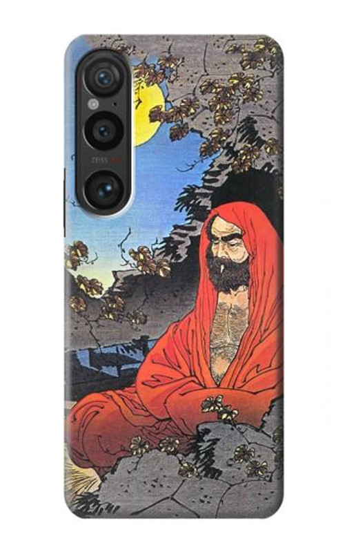 S2234 Zen Master Bodhidharma Yoshitoshi Case Cover Custodia per Sony Xperia 1 VI S2234 Zen Master Bodhidharma Yoshitoshi Case Cover Custodia per Sony Xperia 1 VI