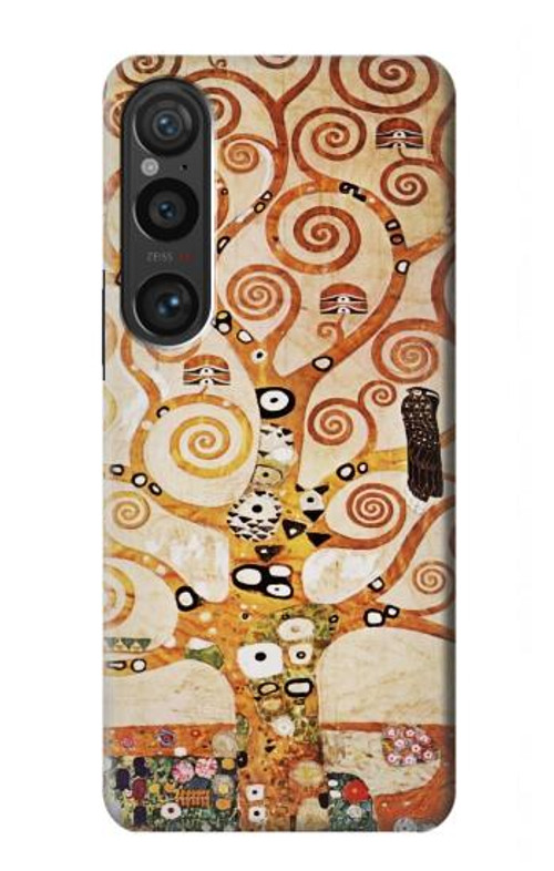S2723 The Tree of Life Gustav Klimt Case Cover Custodia per Sony Xperia 1 VI S2723 The Tree of Life Gustav Klimt Case Cover Custodia per Sony Xperia 1 VI