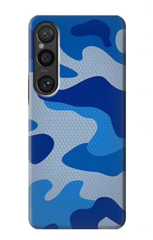 S2958 Army Blue Camo Camouflage Case Cover Custodia per Sony Xperia 1 VI S2958 Army Blue Camo Camouflage Case Cover Custodia per Sony Xperia 1 VI