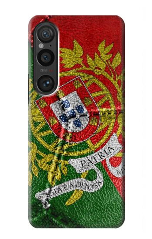 S3300 Portugal Flag Vintage Football Graphic Case Cover Custodia per Sony Xperia 1 VI