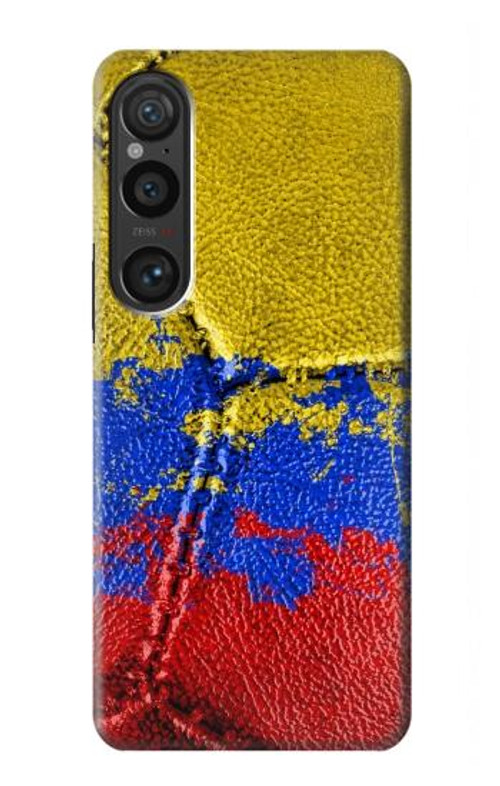 S3306 Colombia Flag Vintage Football Graphic Case Cover Custodia per Sony Xperia 1 VI