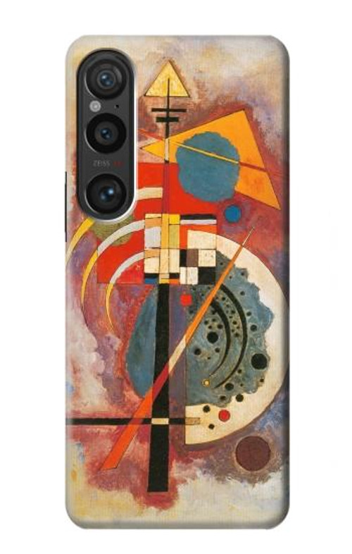 S3337 Wassily Kandinsky Hommage a Grohmann Case Cover Custodia per Sony Xperia 1 VI