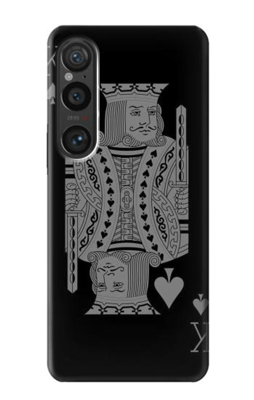 S3520 Black King Spade Case Cover Custodia per Sony Xperia 1 VI