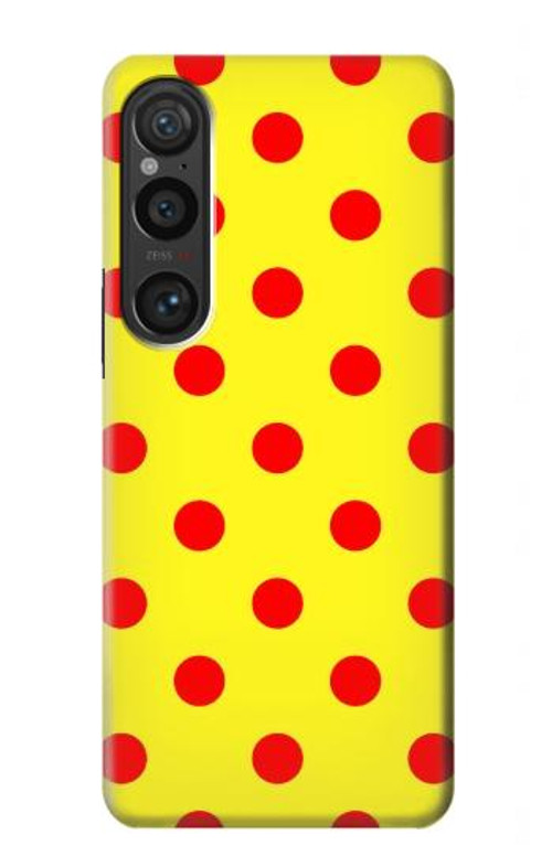 S3526 Red Spot Polka Dot Case Cover Custodia per Sony Xperia 1 VI