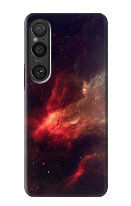 S3897 Red Nebula Space Case Cover Custodia per Sony Xperia 1 VI