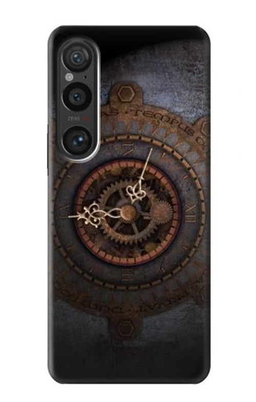 S3908 Vintage Clock Case Cover Custodia per Sony Xperia 1 VI