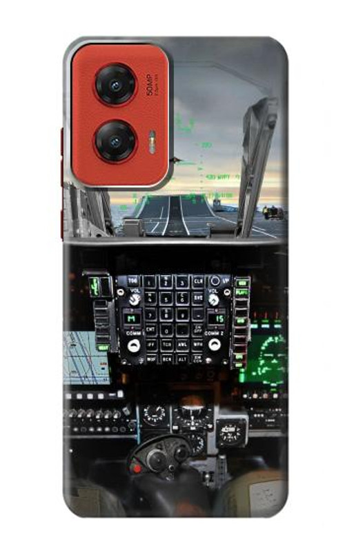 S2435 Fighter Jet Aircraft Cockpit Case Cover Custodia per Motorola Moto G Stylus 5G (2024) S2435 Fighter Jet Aircraft Cockpit Case Cover Custodia per Motorola Moto G Stylus 5G (2024)