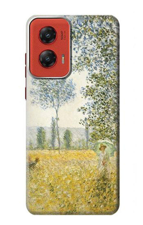 S2682 Claude Monet Fields In Spring Case Cover Custodia per Motorola Moto G Stylus 5G (2024)
