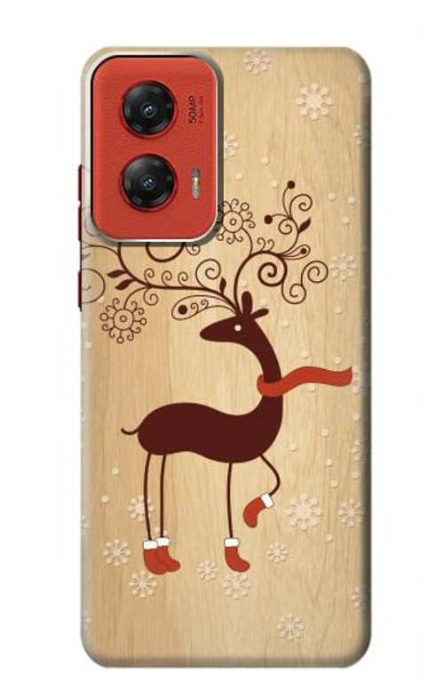 S3081 Wooden Raindeer Graphic Printed Case Cover Custodia per Motorola Moto G Stylus 5G (2024) S3081 Wooden Raindeer Graphic Printed Case Cover Custodia per Motorola Moto G Stylus 5G (2024)