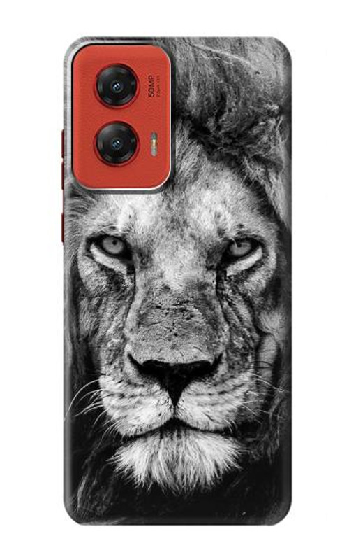 S3372 Lion Face Case Cover Custodia per Motorola Moto G Stylus 5G (2024)