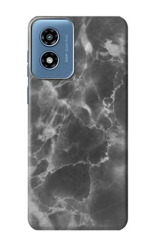 S2526 Black Marble Graphic Printed Case Cover Custodia per Motorola Moto G Play 4G (2024)