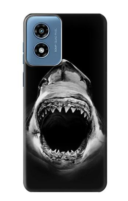 S3100 Great White Shark Case Cover Custodia per Motorola Moto G Play 4G (2024)