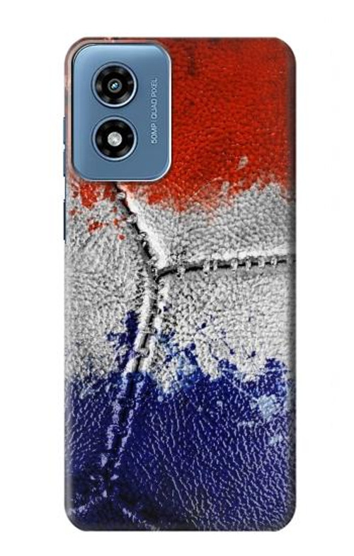 S3304 France Flag Vintage Football Graphic Case Cover Custodia per Motorola Moto G Play 4G (2024)