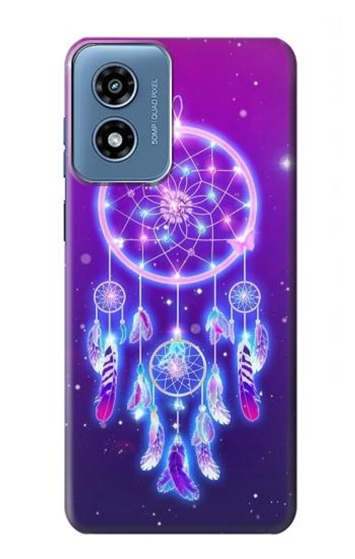 S3484 Cute Galaxy Dream Catcher Case Cover Custodia per Motorola Moto G Play 4G (2024)