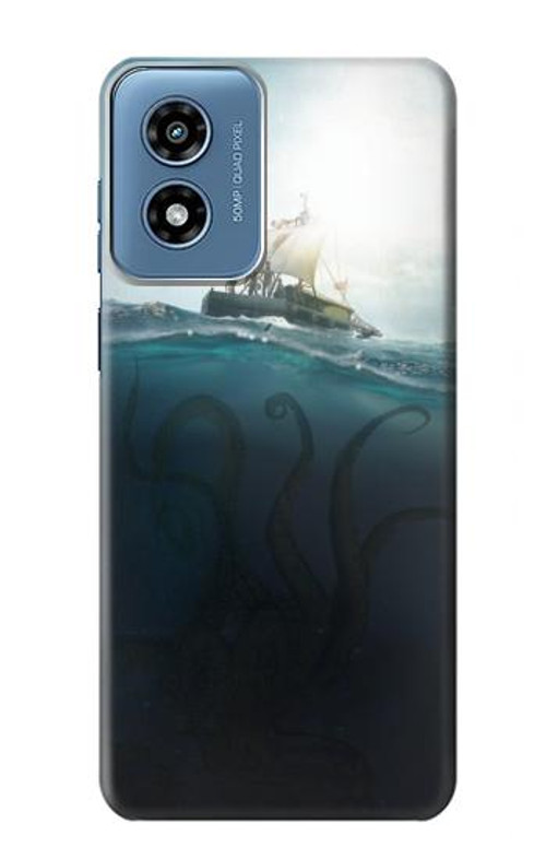 S3540 Giant Octopus Case Cover Custodia per Motorola Moto G Play 4G (2024)