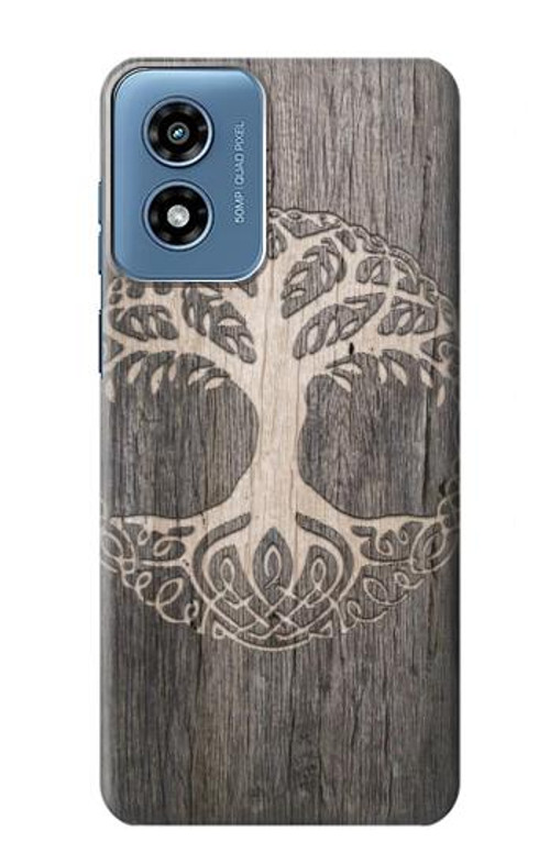 S3591 Viking Tree of Life Symbol Case Cover Custodia per Motorola Moto G Play 4G (2024)