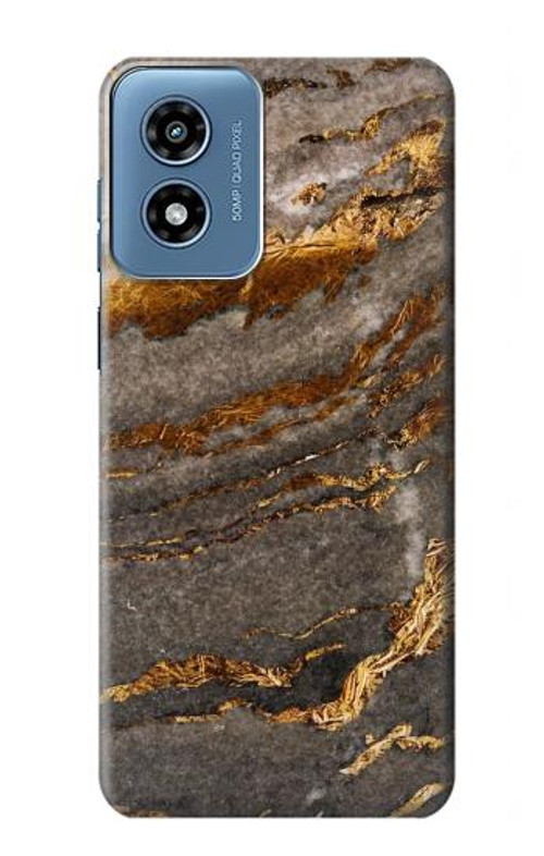 S3886 Gray Marble Rock Case Cover Custodia per Motorola Moto G Play 4G (2024)