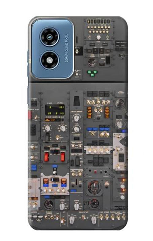S3944 Overhead Panel Cockpit Case Cover Custodia per Motorola Moto G Play 4G (2024)