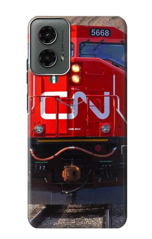 S2774 Train Canadian National Railway Case Cover Custodia per Motorola Moto G 5G (2024)