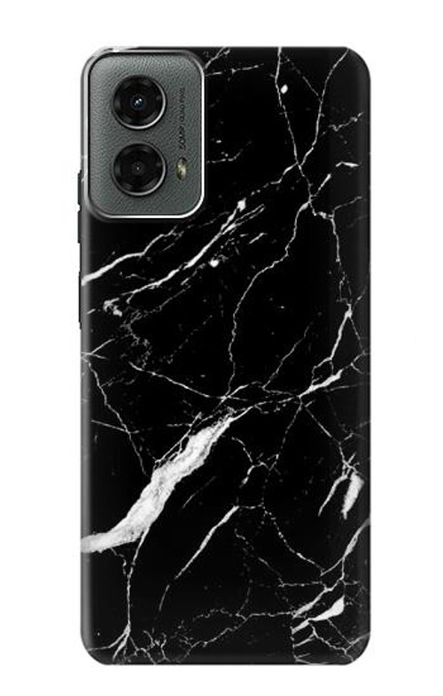 S2895 Black Marble Graphic Printed Case Cover Custodia per Motorola Moto G 5G (2024)