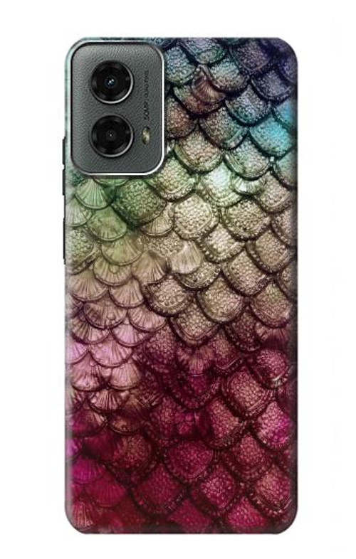 S3539 Mermaid Fish Scale Case Cover Custodia per Motorola Moto G 5G (2024)