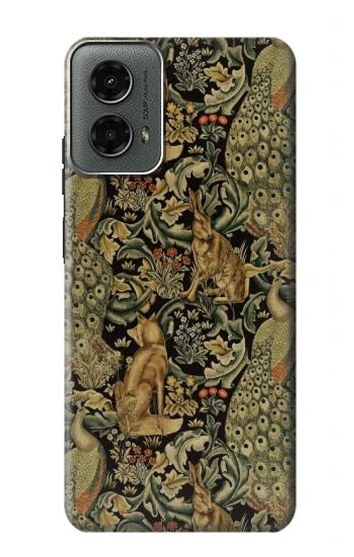 S3661 William Morris Forest Velvet Case Cover Custodia per Motorola Moto G 5G (2024)