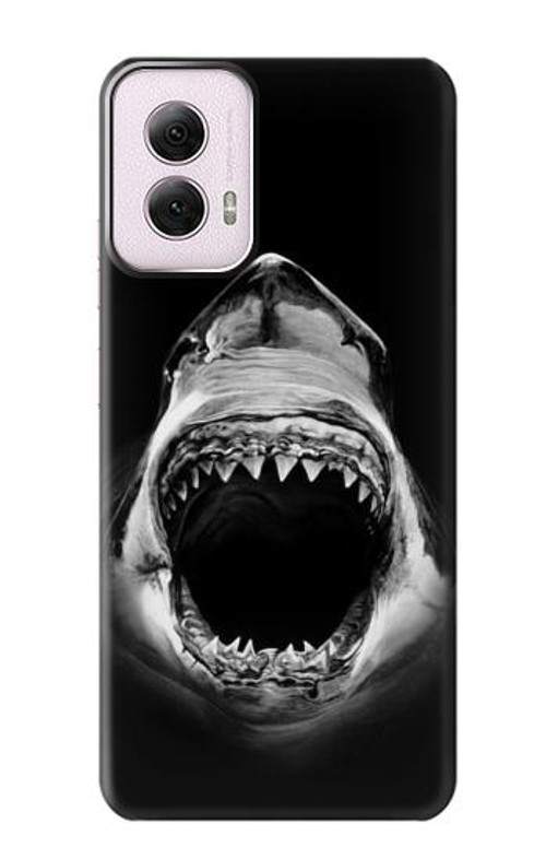 S3100 Great White Shark Case Cover Custodia per Motorola Moto G Power 5G (2024)