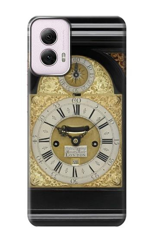 S3144 Antique Bracket Clock Case Cover Custodia per Motorola Moto G Power 5G (2024) S3144 Antique Bracket Clock Case Cover Custodia per Motorola Moto G Power 5G (2024)
