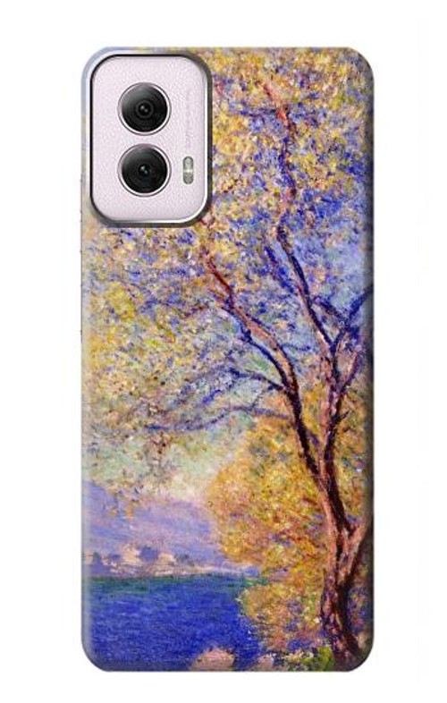 S3339 Claude Monet Antibes Seen from the Salis Gardens Case Cover Custodia per Motorola Moto G Power 5G (2024)