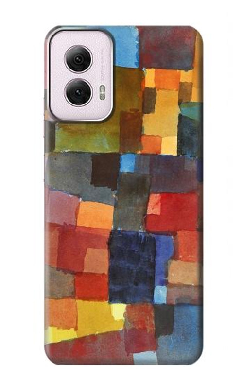 S3341 Paul Klee Raumarchitekturen Case Cover Custodia per Motorola Moto G Power 5G (2024)