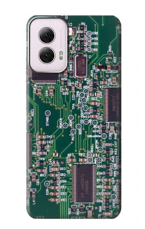 S3519 Electronics Circuit Board Graphic Case Cover Custodia per Motorola Moto G Power 5G (2024)