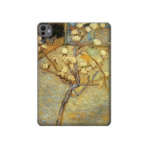 S1978 Van Gogh Letter Pear Tree Blossom Case Cover Custodia per iPad Pro 11 (2024)