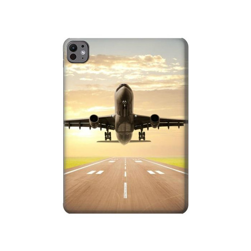 S3837 Airplane Take off Sunrise Case Cover Custodia per iPad Pro 11 (2024)