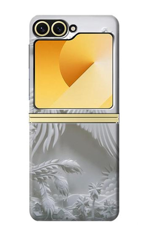 S0516 Phoenix Carving Case Cover Custodia per Samsung Galaxy Z Flip 6