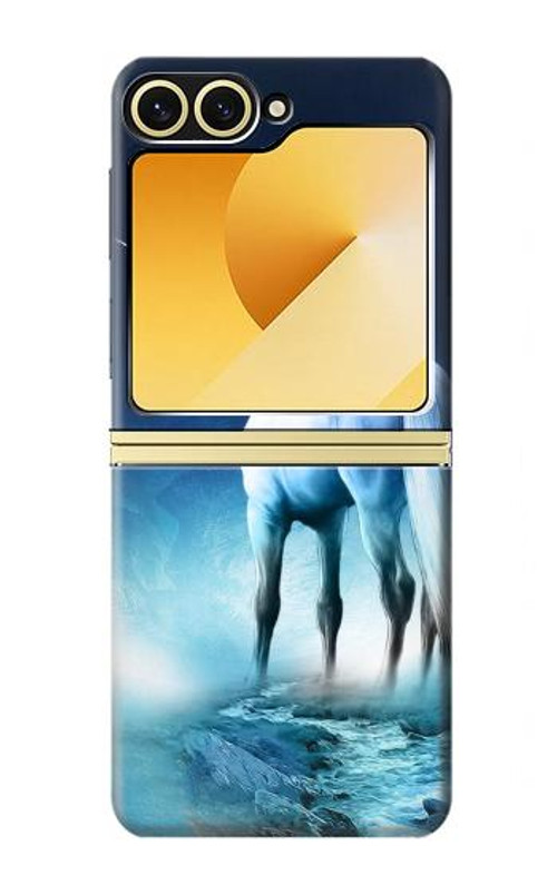 S1130 Unicorn Horse Case Cover Custodia per Samsung Galaxy Z Flip 6, Flip 7 FE S1130 Unicorn Horse Case Cover Custodia per Samsung Galaxy Z Flip 6, Flip 7 FE