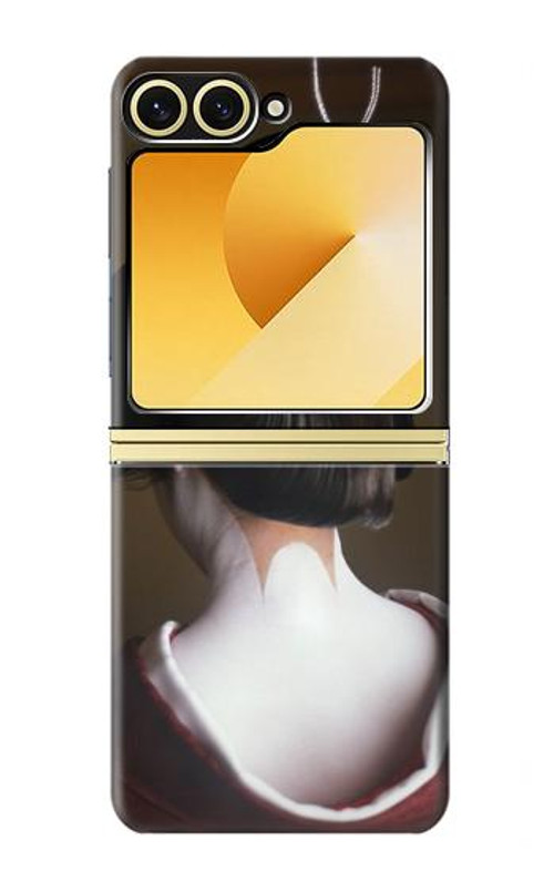 S1337 Japan Geisha Neck Case Cover Custodia per Samsung Galaxy Z Flip 6