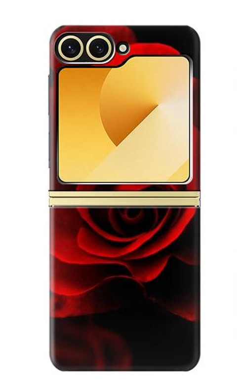 S2898 Red Rose Case Cover Custodia per Samsung Galaxy Z Flip 6