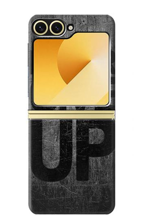 S3367 Never Give Up Case Cover Custodia per Samsung Galaxy Z Flip 6, Flip 7 FE S3367 Never Give Up Case Cover Custodia per Samsung Galaxy Z Flip 6, Flip 7 FE