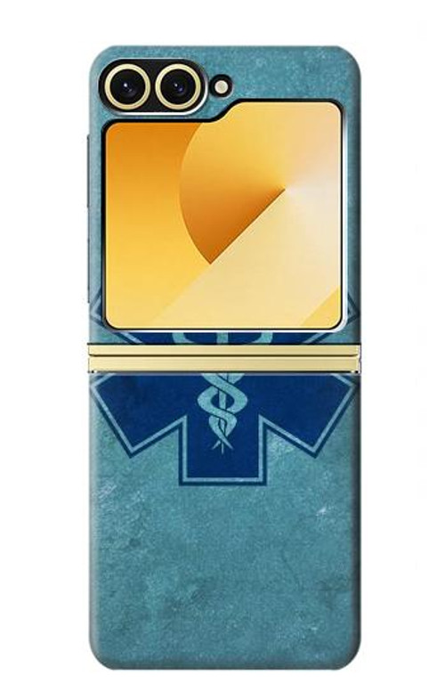S3824 Caduceus Medical Symbol Case Cover Custodia per Samsung Galaxy Z Flip 6