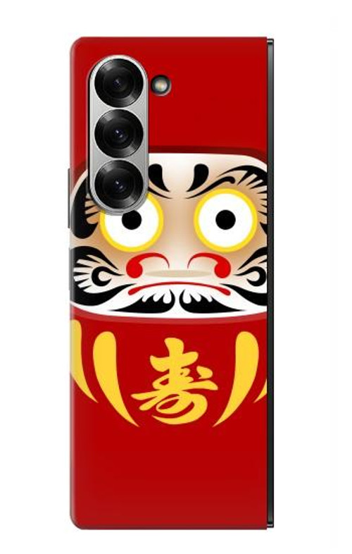 S3045 Japan Good Luck Daruma Doll Case Cover Custodia per Samsung Galaxy Z Fold 6 S3045 Japan Good Luck Daruma Doll Case Cover Custodia per Samsung Galaxy Z Fold 6