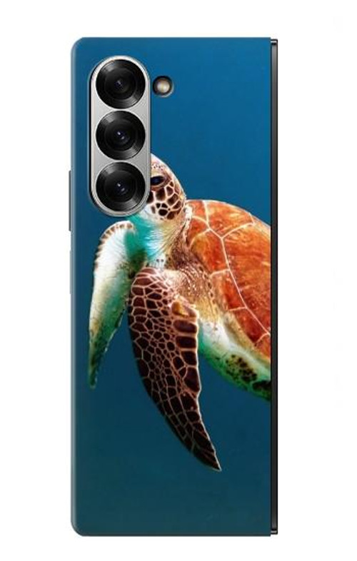 S3899 Sea Turtle Case Cover Custodia per Samsung Galaxy Z Fold 6