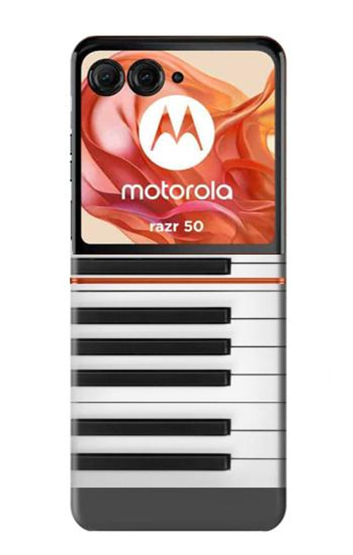 S2082 One Octave Piano Case Cover Custodia per Motorola Razr 50