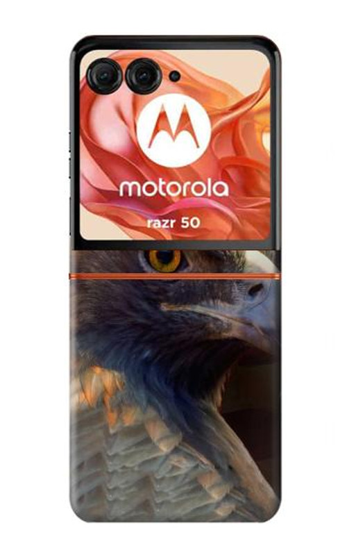 S3376 Eagle American Flag Case Cover Custodia per Motorola Razr 50