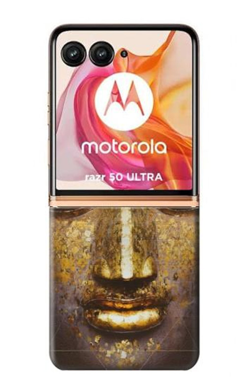 S3189 Magical Yantra Buddha Face Case Cover Custodia per Motorola Razr 50 Ultra