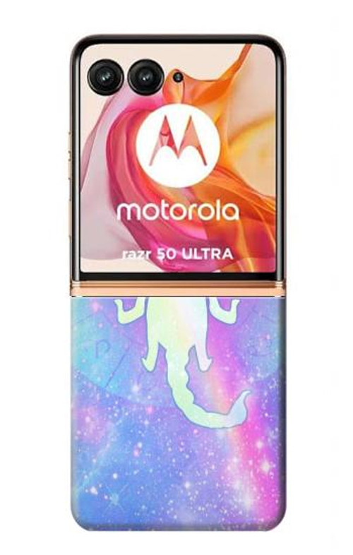 S3267 Zodiac Scorpio Case Cover Custodia per Motorola Razr 50 Ultra