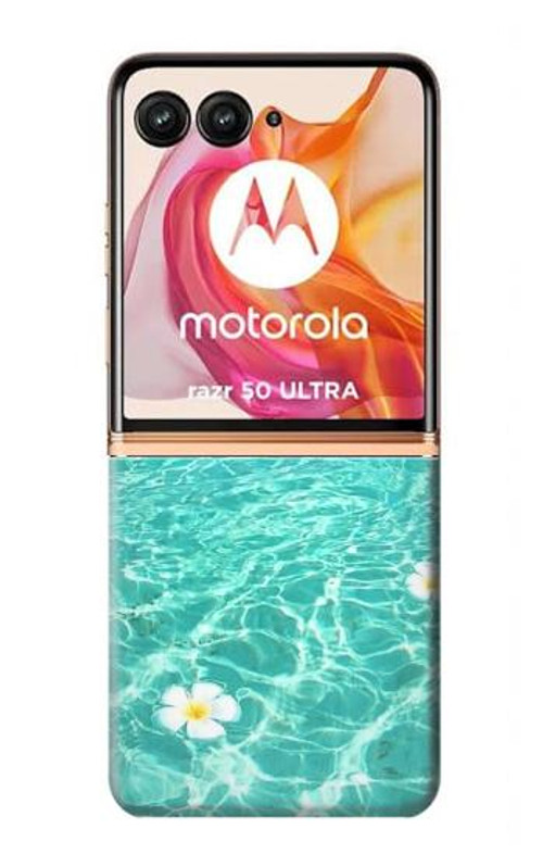 S3720 Summer Ocean Beach Case Cover Custodia per Motorola Razr 50 Ultra